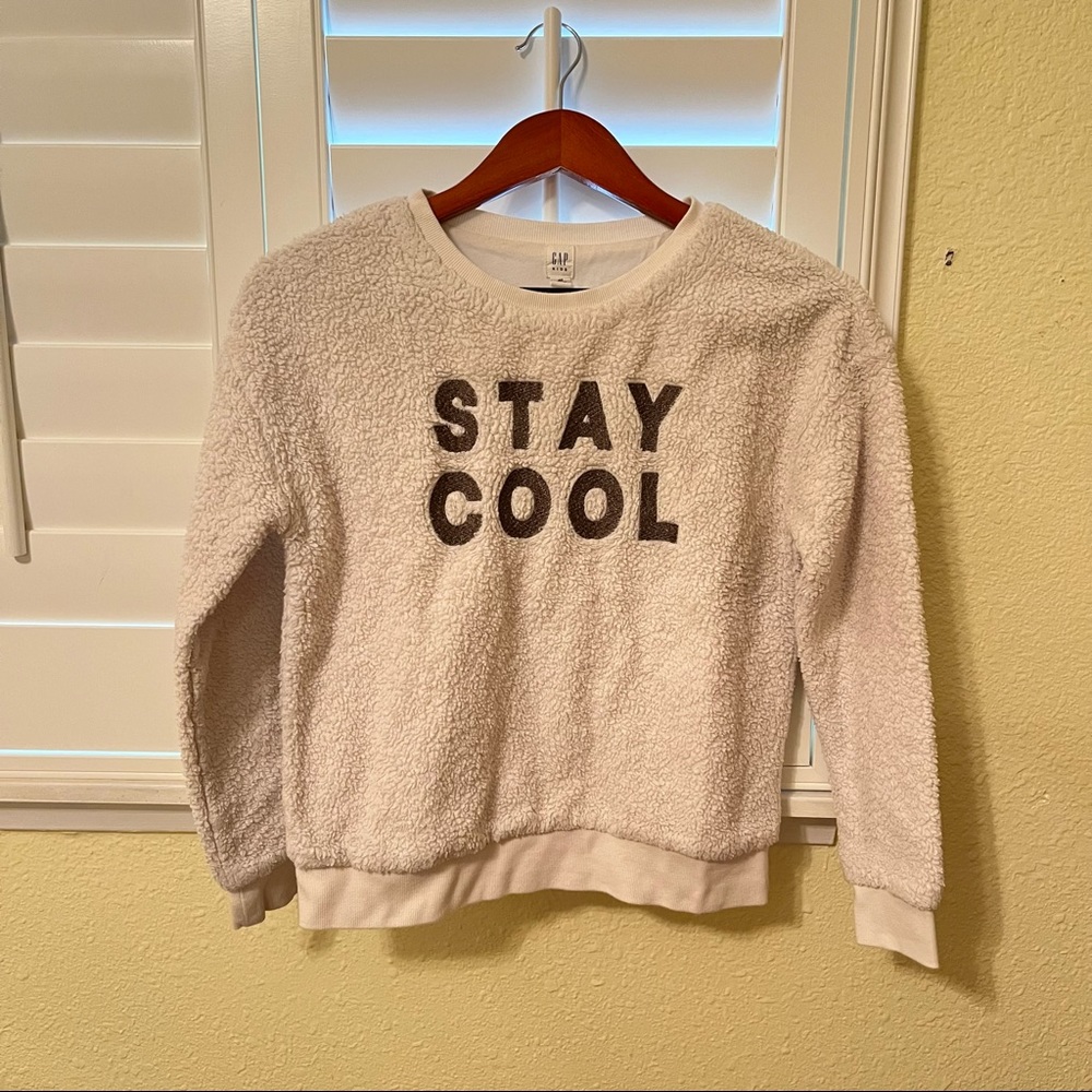 Gap Kids Yarn Sweater White Size 16